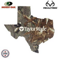 Mossy Oak or Realtree Camo 6" Texas Shaped Premium Foam Coasters